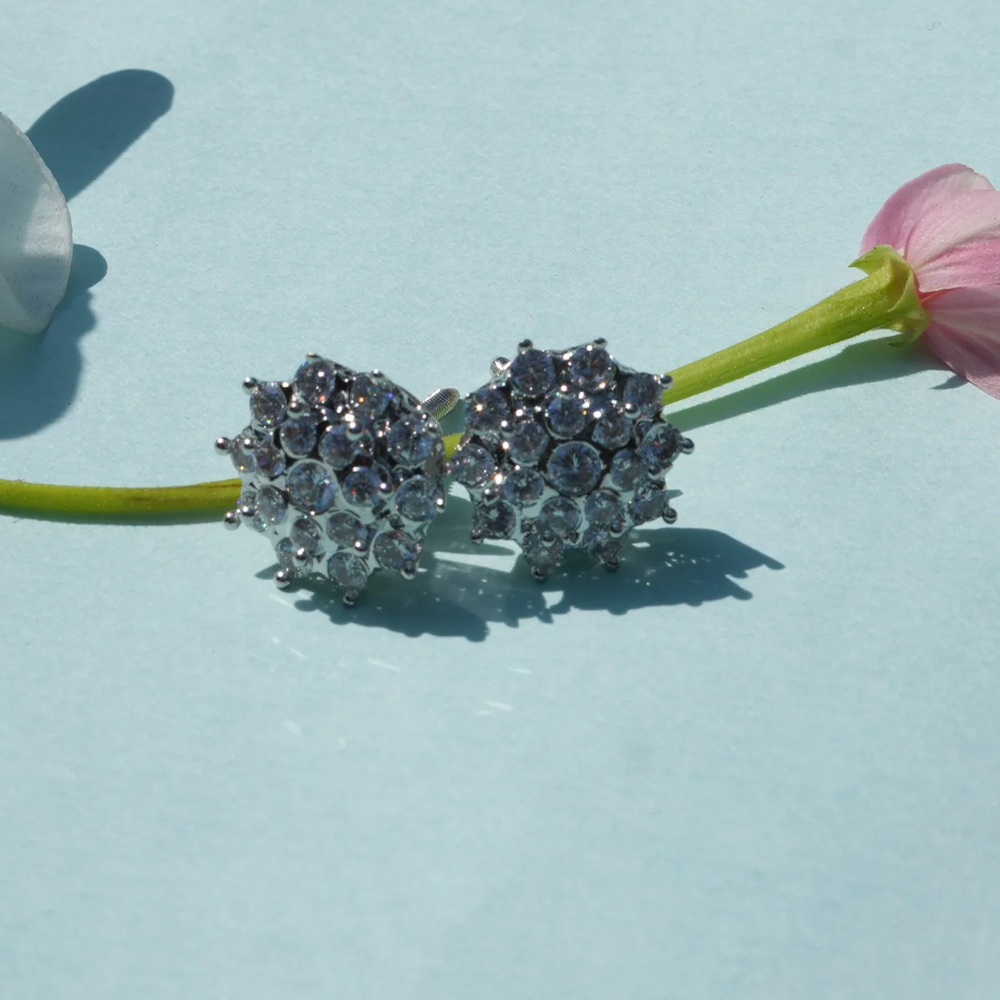 Viora Classic 925 Sterling Silver Earrings