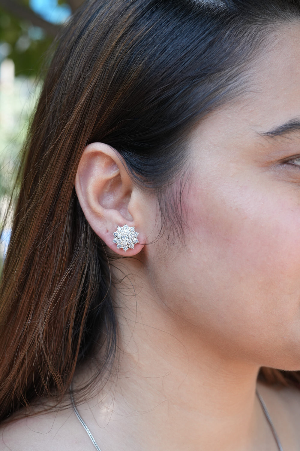 Viora Classic 925 Sterling Silver Earrings