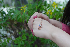 Viora Anti-Tarnish Evil Eye Pendant