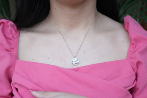 Viora Anti-Tarnish Flower Pendant