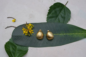 Viora Anti-Tarnish Golden Earings