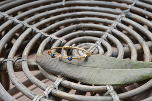 Viora Anti-Tarnish Evil Eye Braclate