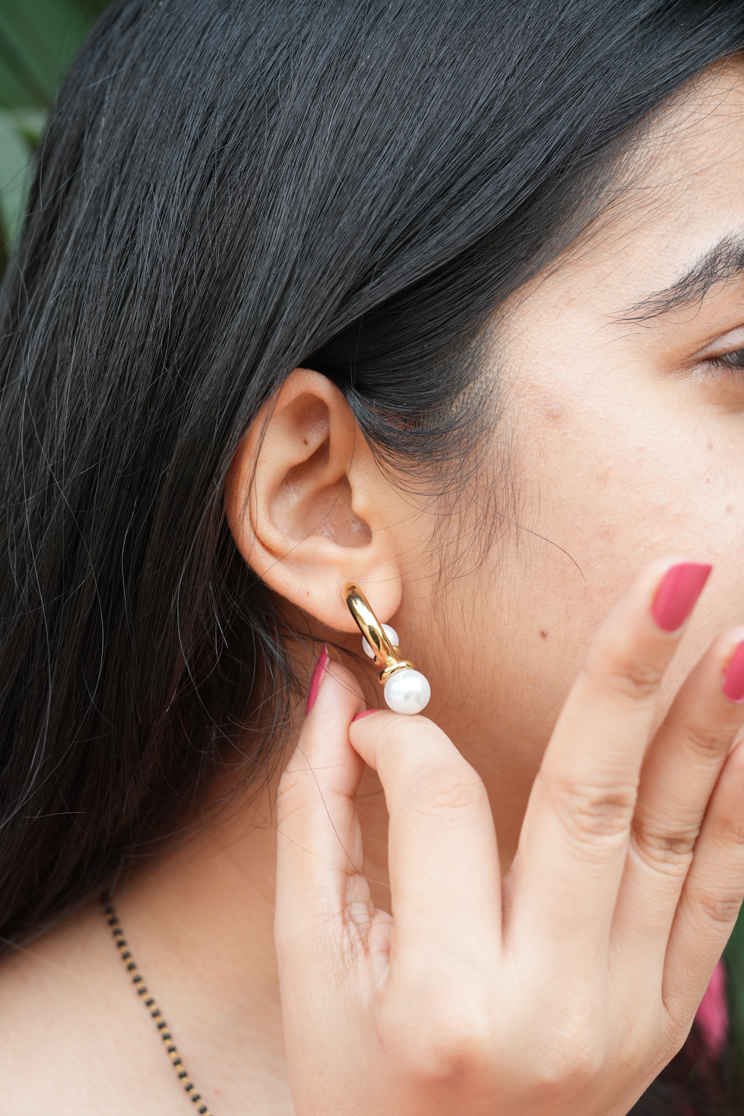 Viora Anti-Tarnish Pearls Earings